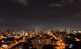 Hoogste mening van de stad van Campinas, in Brazilië stock afbeelding Hoogste mening van de stad van Campinas, in Brazilië stock afbeelding