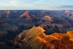 Hopi Point, Grand Canyon National Park Stock Images