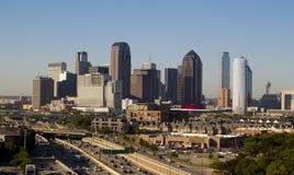 Horizon de Dallas le Texas image stock Horizon de Dallas le Texas image stock