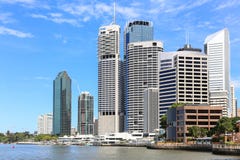 Horizon de ville de Brisbane Photo libre de droits Horizon de ville de Brisbane Photo libre de droits