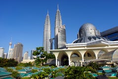 Horizon de ville de Kuala Lumpur image libre de droits Horizon de ville de Kuala Lumpur image libre de droits