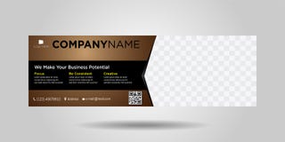 Horizontal business banners simple modern design-09 royalty free illustration Horizontal business banners simple modern design-09 royalty free illustration