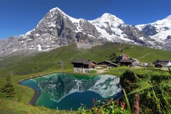 Horizontal suisse d'Alpes Photographie stock Horizontal suisse d'Alpes Photographie stock