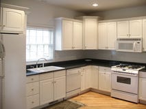 Horizontale de keuken van Upscale Horizontale de keuken van Upscale