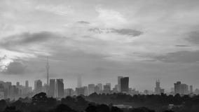 Horizonte de la ciudad de Kuala Lumpur imagen de archivo Horizonte de la ciudad de Kuala Lumpur imagen de archivo