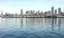 Horizonte de Seattle imagen de archivo libre de regalías Horizonte de Seattle imagen de archivo libre de regalías