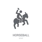 horseball pictogram royalty-vrije illustratie horseball pictogram royalty-vrije illustratie