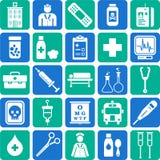 Hospital and medical icons Royalty Free Illustration Hospital and medical icons Royalty Free Illustration