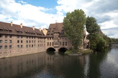 Hospital Of The Holy Spirit. Nuremberg. Germany. Stock Photos Hospital Of The Holy Spirit. Nuremberg. Germany. Stock Photos