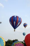 Hot Air Balloons Taking Off Royalty Free Stock Photos