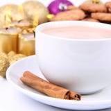 Hot Chocolate And Cinnamon Cookies Royalty Free Stock Photos Hot Chocolate And Cinnamon Cookies Royalty Free Stock Photos