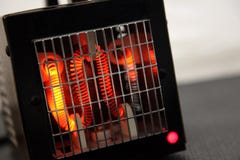Hot Coils in a Space Heater