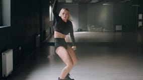 Hot Blonde Dances