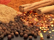 Hot Spices - Various Royalty Free Stock Images Hot Spices - Various Royalty Free Stock Images