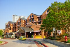 Hotel do centro de Baltimore foto de stock royalty free Hotel do centro de Baltimore foto de stock royalty free