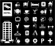 Hotel Icons Set - Vector. Stock Photo Hotel Icons Set - Vector. Stock Photo