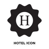Hotel ikony Szyldowy wektor odizolowywający na białym tle, loga concep royalty ilustracja Hotel ikony Szyldowy wektor odizolowywający na białym tle, loga concep royalty ilustracja