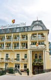 Hotel Salzburger Hof em Gastein mau, Áustria fotografia de stock Hotel Salzburger Hof em Gastein mau, Áustria fotografia de stock