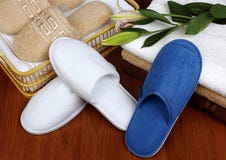 Hotel Slippers Stock Photos Hotel Slippers Stock Photos