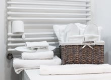 Hotellbadrumdetalj royaltyfria foton Hotellbadrumdetalj royaltyfria foton