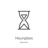 hourglass icon vector from business collection. Thin line hourglass outline icon vector illustration. Outline, thin line hourglass royalty free illustration hourglass icon vector from business collection. Thin line hourglass outline icon vector illustration. Outline, thin line hourglass royalty free illustration