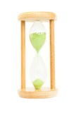 The hourglass on white stock images The hourglass on white stock images