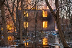 House On Fire Stock Photos House On Fire Stock Photos