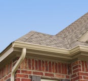 House Roof and Gutters