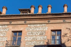 House of Seven Chimneys in City of Madrid, Spain Stock Photo House of Seven Chimneys in City of Madrid, Spain Stock Photo
