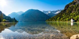 Plansee Lake, Austria stock photography Plansee Lake, Austria stock photography