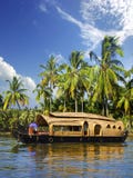 Houseboat in backwaters, India
