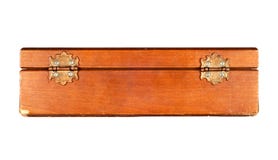 Houten doos royalty-vrije stock afbeeldingen Houten doos royalty-vrije stock afbeeldingen
