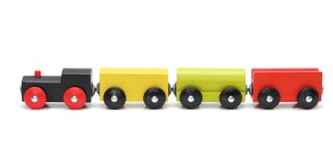 Houten trein stock foto Houten trein stock foto