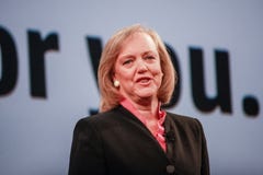 HP-voorzitter en presidentambtenaar Meg Whitman stock afbeeldingen HP-voorzitter en presidentambtenaar Meg Whitman stock afbeeldingen
