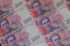 200 hryvnias immagine stock 200 hryvnias immagine stock