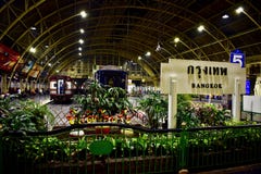 Hua Lamphong Railway Station en Bangkok fotos de archivo Hua Lamphong Railway Station en Bangkok fotos de archivo