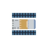 Hubble space telescope colored icon. Element of space illustration. Signs and symbols icon can be used for web, logo, mobile app, stock illustration Hubble space telescope colored icon. Element of space illustration. Signs and symbols icon can be used for web, logo, mobile app, stock illustration