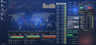 HUD UI per l'affare app Interfaccia utente futuristica HUD ed elementi di Infographic Interfaccia utente grafica virtuale astratt illustrazione vettoriale HUD UI per l'affare app Interfaccia utente futuristica HUD ed elementi di Infographic Interfaccia utente grafica virtuale astratt illustrazione vettoriale