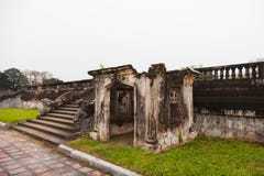 Hue, Vietnam Ruines chez Cité interdite impérial image stock Hue, Vietnam Ruines chez Cité interdite impérial image stock