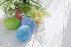 Huevos de Pascua imágenes de archivo libres de regalías Huevos de Pascua imágenes de archivo libres de regalías