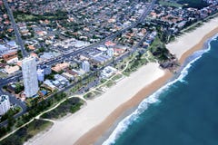 Huge City In Front Of A Coast Royalty Free Stock Photo Huge City In Front Of A Coast Royalty Free Stock Photo