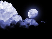 Full moon stormy clouds night Royalty Free Stock Images Full moon stormy clouds night Royalty Free Stock Images