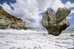 Huge Rock In The Sea. Huge Rock In The Sea.
