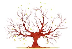 Huge Tree Illustration Stock Image Huge Tree Illustration Stock Image