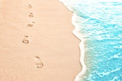 630 Footprints Sand Free Stock Photos Stockfreeimages