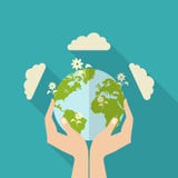 Human Hands Holding Globe Royalty Free Stock Images Human Hands Holding Globe Royalty Free Stock Images