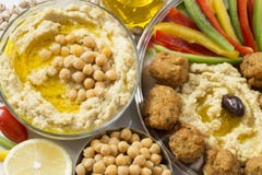 Hummus ? falafel стоковые изображения rf Hummus ? falafel стоковые изображения rf