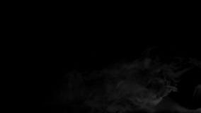 Humo en fondo negro Humo en fondo negro