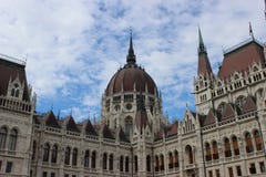 Hungarian Parliament Building in Budapest stock image Hungarian Parliament Building in Budapest stock image
