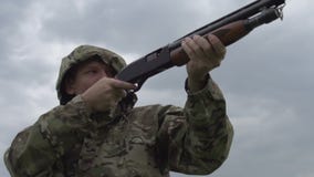Hunter Shoots a Gun